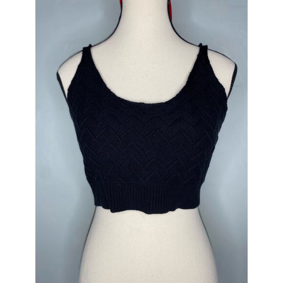 Charlie Holiday Black Grace Crop Top - Picture 3 of 10